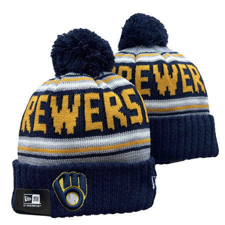 Milwaukee Brewers Knit Hats 009